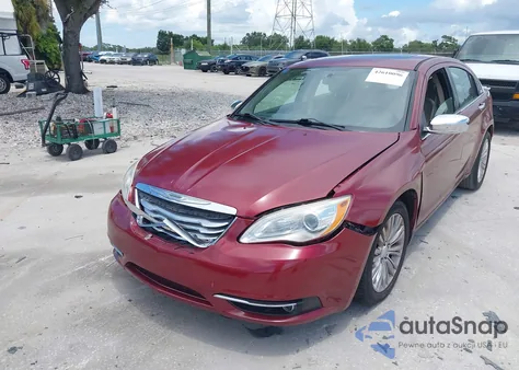 2012 Chrysler 200 Limited z USA, uszkodzony, nr VIN 1C3CCBCG5CN161254